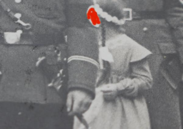 Hochzeitsgesellschaft - SA-Mann mit Ehefrau